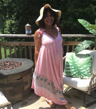Load image into Gallery viewer, Island Pink Convertible Jumpsuit