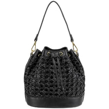 Load image into Gallery viewer, Mini Faux Leather Bucket Bag