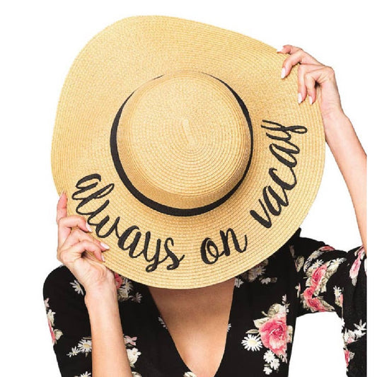 Always On Vacay Sun Hat
