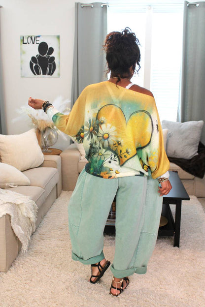 A Sunny Day Knit Sweater
