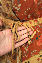 Load image into Gallery viewer, BB Amber Hue Patchwork Overalls
