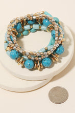 Load image into Gallery viewer, Blue Robin Turquoise Bracelets
