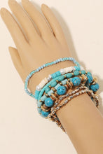 Load image into Gallery viewer, Blue Robin Turquoise Bracelets
