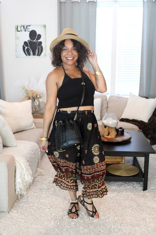 BB Arabian Nights Midi Capri Bloomer Shorts