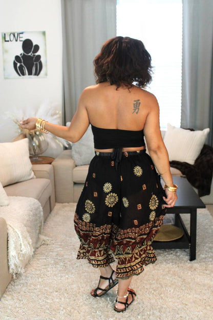 BB Arabian Nights Midi Capri Bloomer Shorts