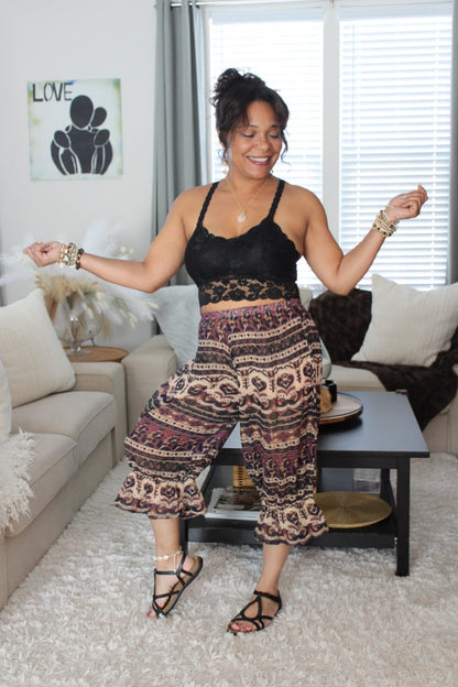 BB Berry Parfait Midi Capri Hippie Style Bloomer