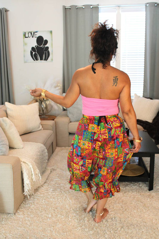 BB Fiesta Sunshine Midi Capri Bloomer Shorts