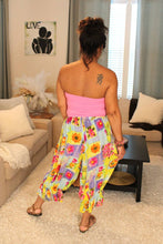 Load image into Gallery viewer, BB Flower Painting Bloomer Midi Capri Short
