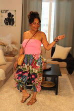 Load image into Gallery viewer, BB Fruits &amp; Flowers Bloomer Midi Capri Short
