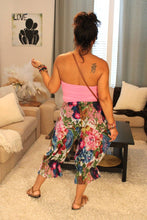 Load image into Gallery viewer, BB Fruits &amp; Flowers Bloomer Midi Capri Short
