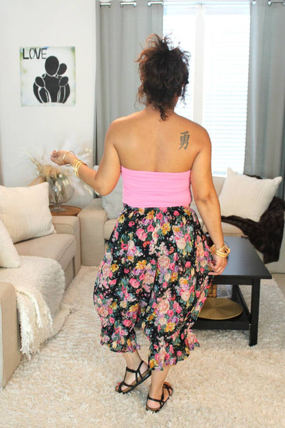 BB Garden Of Romance Midi Capri Bloomer Shorts