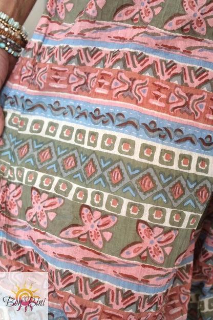 BB Island Temple Midi Capri Bloomer Shorts