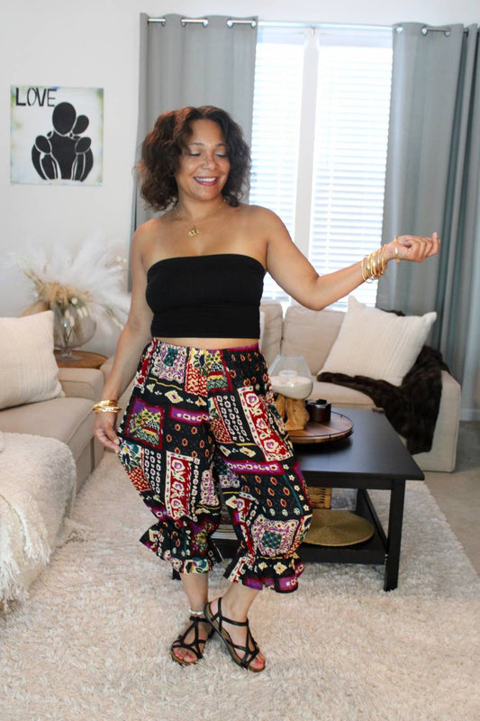 BB Jungle Joyride Midi Capri Bloomer Shorts
