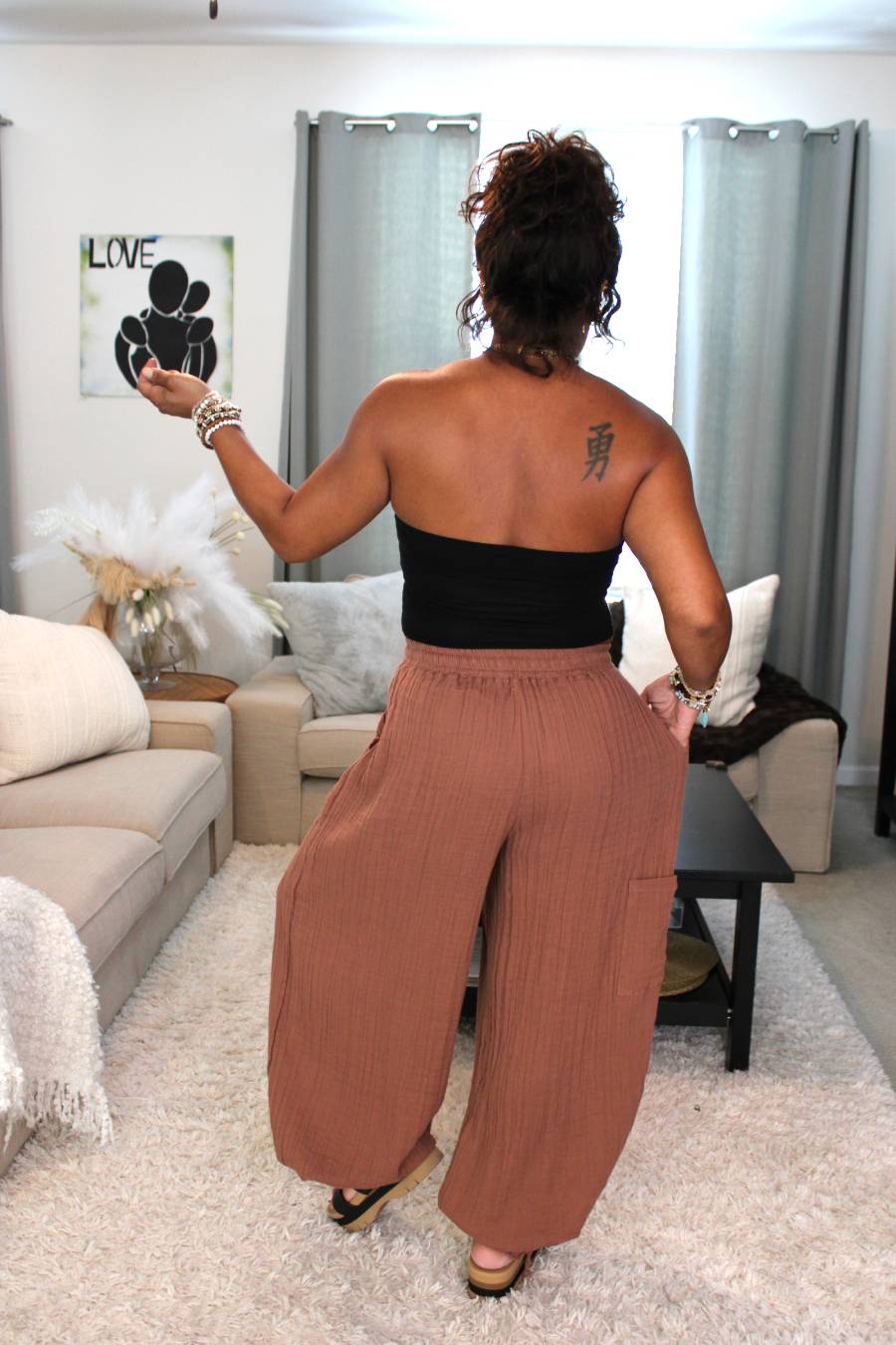 BB Mahogany Classic Cotton Cargo Pants