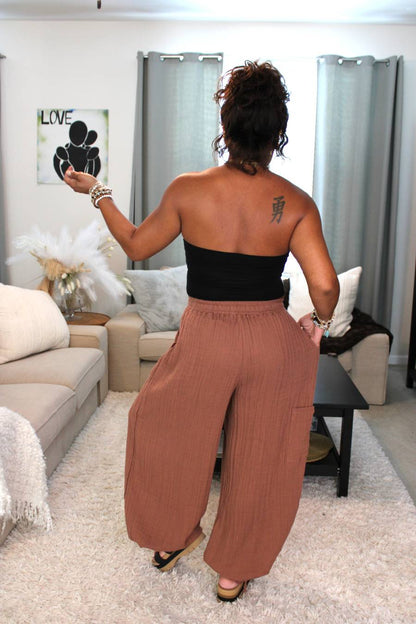 BB Mahogany Classic Cotton Cargo Pants