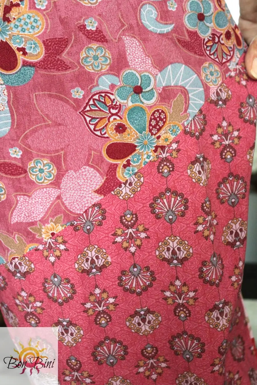 BB Mauve Lava Bliss Patchwork Overalls