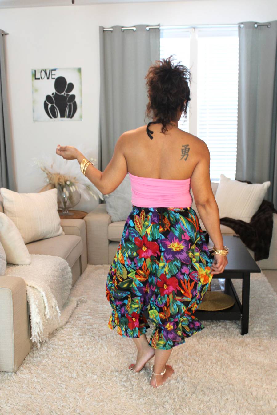 BB Night Bloom Midi Capri Bloomer Shorts