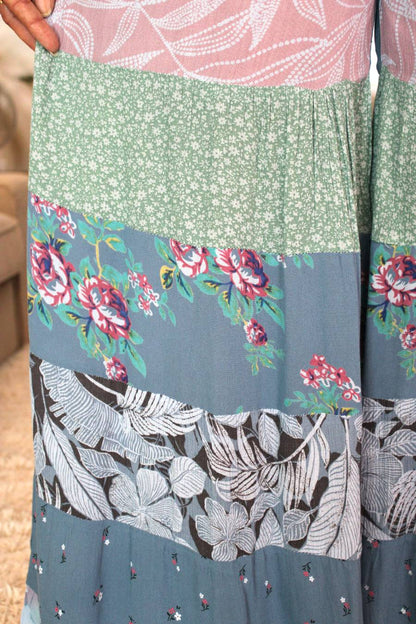 BB Serene Sage Meadows Palazzo Pants