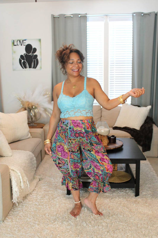 BB Art Of Rio Midi Capri Bloomer Shorts