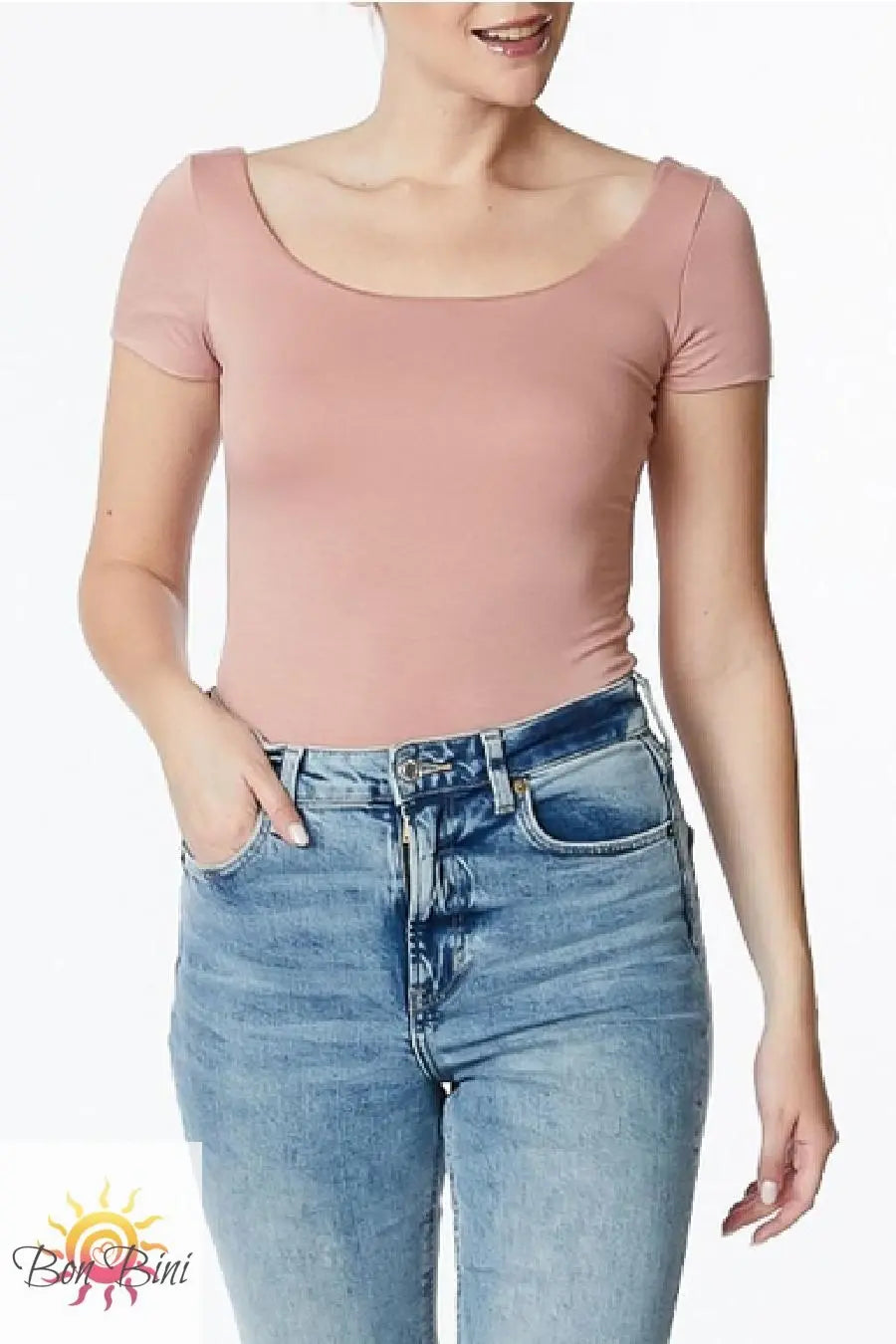 Bamboo Double Layer Short Sleeve Top
