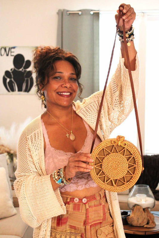 Bamboo & Sunshine Crossbody Bag