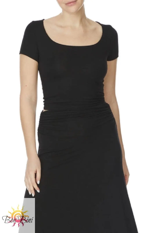 Bamboo Double Layer Crop Top