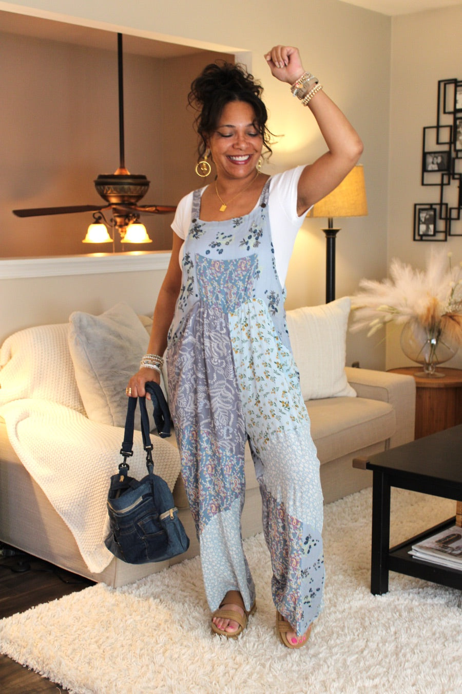 Bluebell Breeze Lightweight Overalls