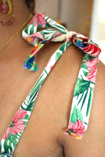 Load image into Gallery viewer, Tropical Symphony Patchwork Romper
