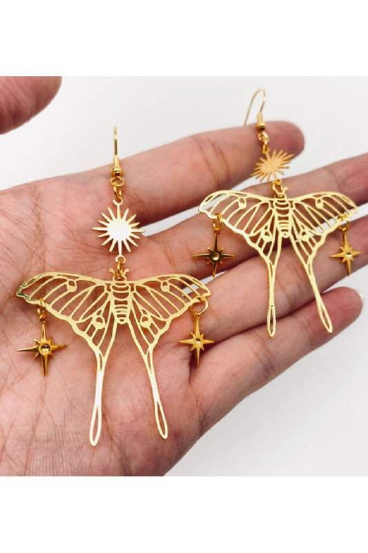 Bohemian Star Butterfly Earrings