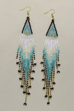 Load image into Gallery viewer, Boho Seed Beads Fringe Earrings
