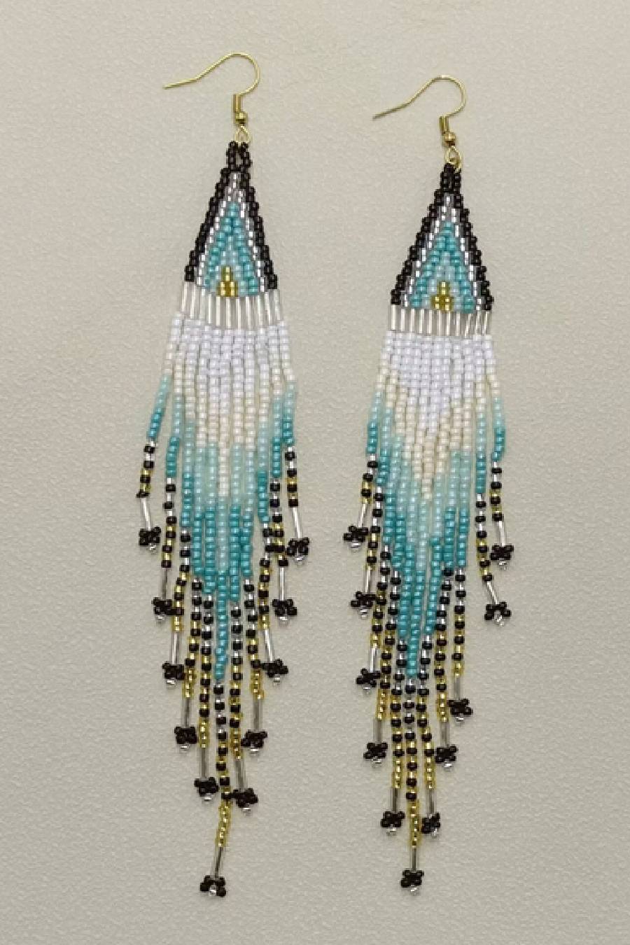 Boho Seed Beads Fringe Earrings