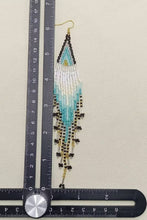 Load image into Gallery viewer, Boho Seed Beads Fringe Earrings
