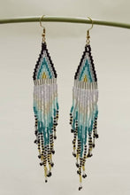 Load image into Gallery viewer, Boho Seed Beads Fringe Earrings
