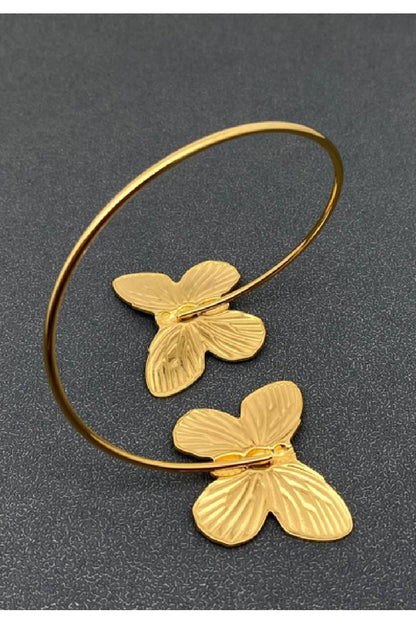 Butterfly Effect Gold Cuff