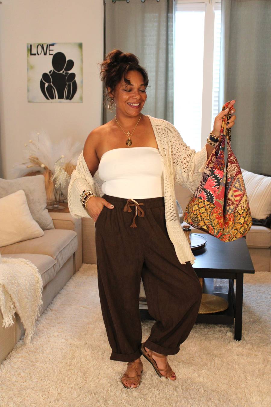 Casual Fit Corduroy Pants