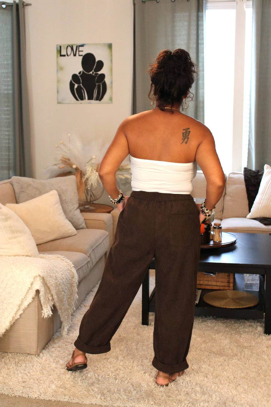 Casual Fit Corduroy Pants