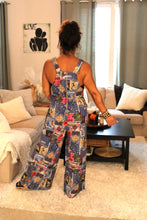 Load image into Gallery viewer, Celestial Nature Patchwork Overall Jumpsuit

