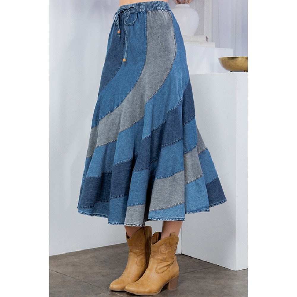 YT Winona Denim Skirt