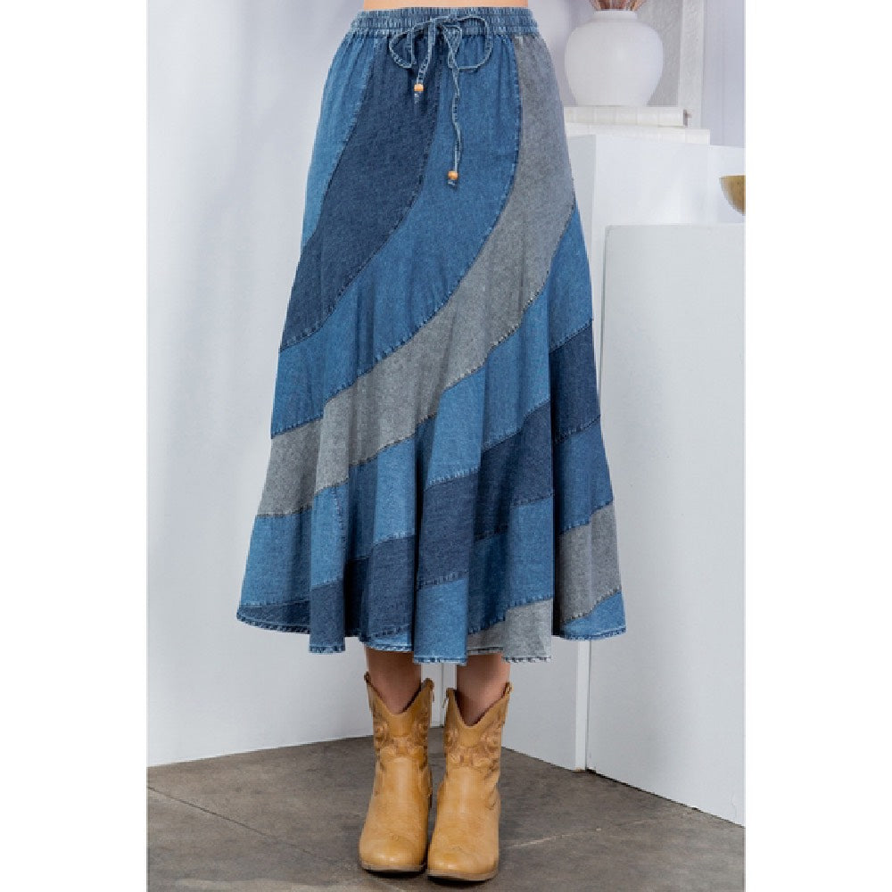 YT Winona Denim Skirt