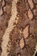 Load image into Gallery viewer, BB Desert Rose Snake Bloomer Midi Capri Short
