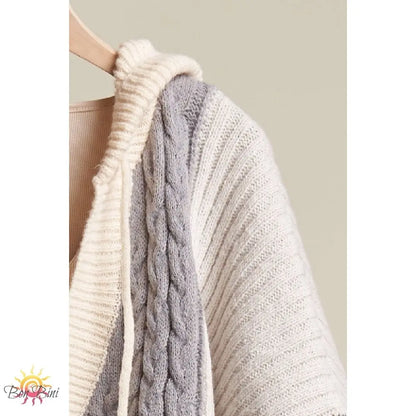 Elizabeth Color Block Cardigan