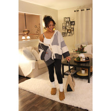 Load image into Gallery viewer, Elizabeth Color Block Cardigan
