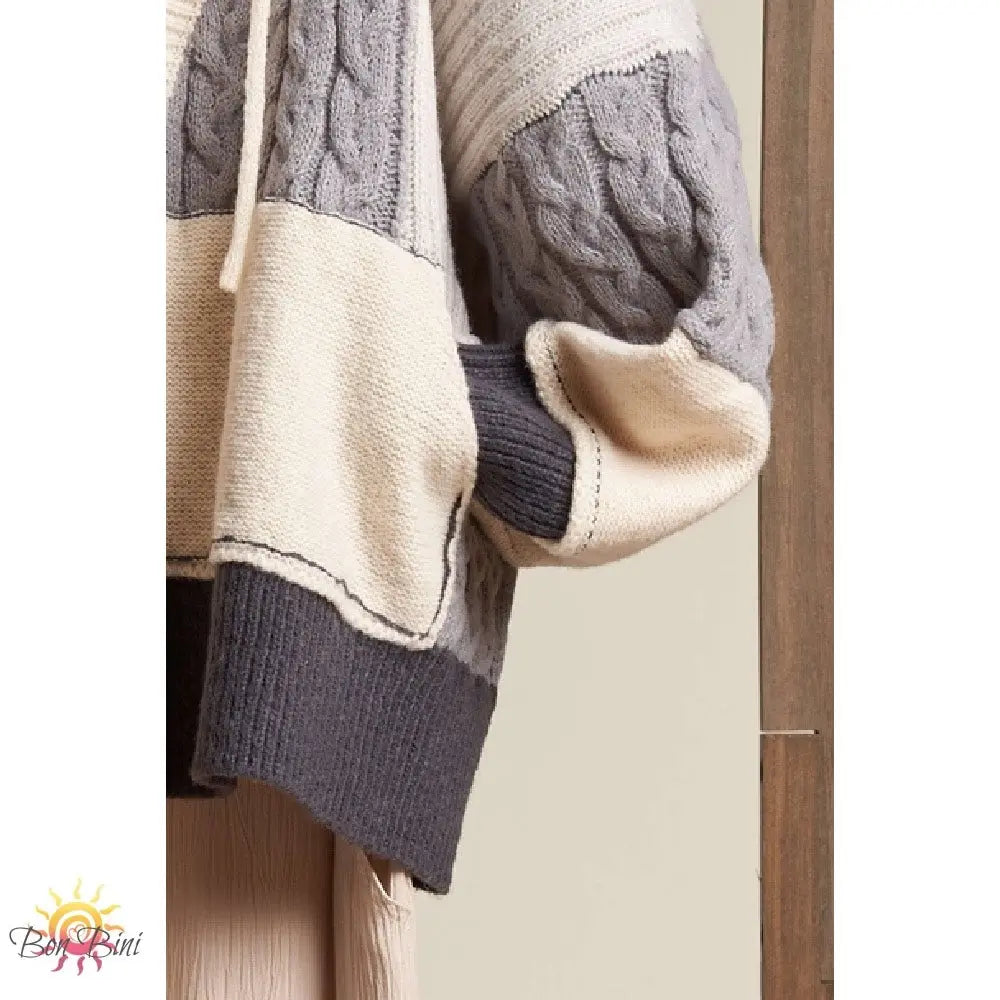Elizabeth Color Block Cardigan