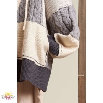 Elizabeth Color Block Cardigan