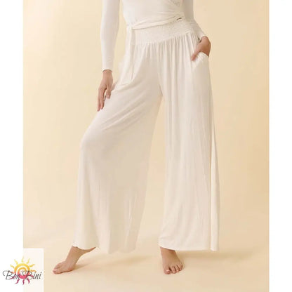 Emilia Bamboo Palazzo Pants