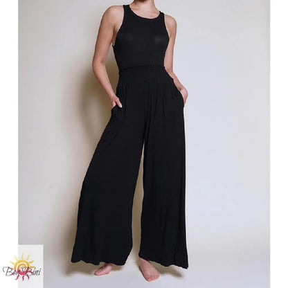 Emilia Bamboo Palazzo Pants