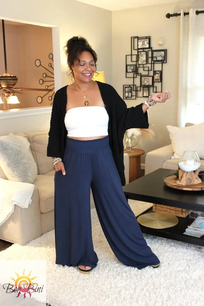 Emilia Bamboo Palazzo Pants