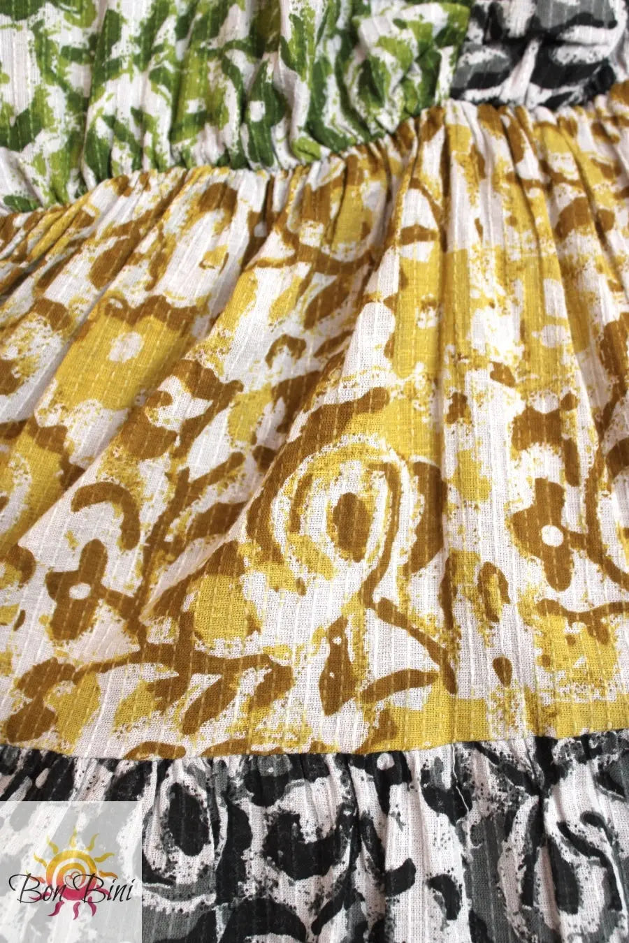 BB Feeling Lively Patchwork Dress