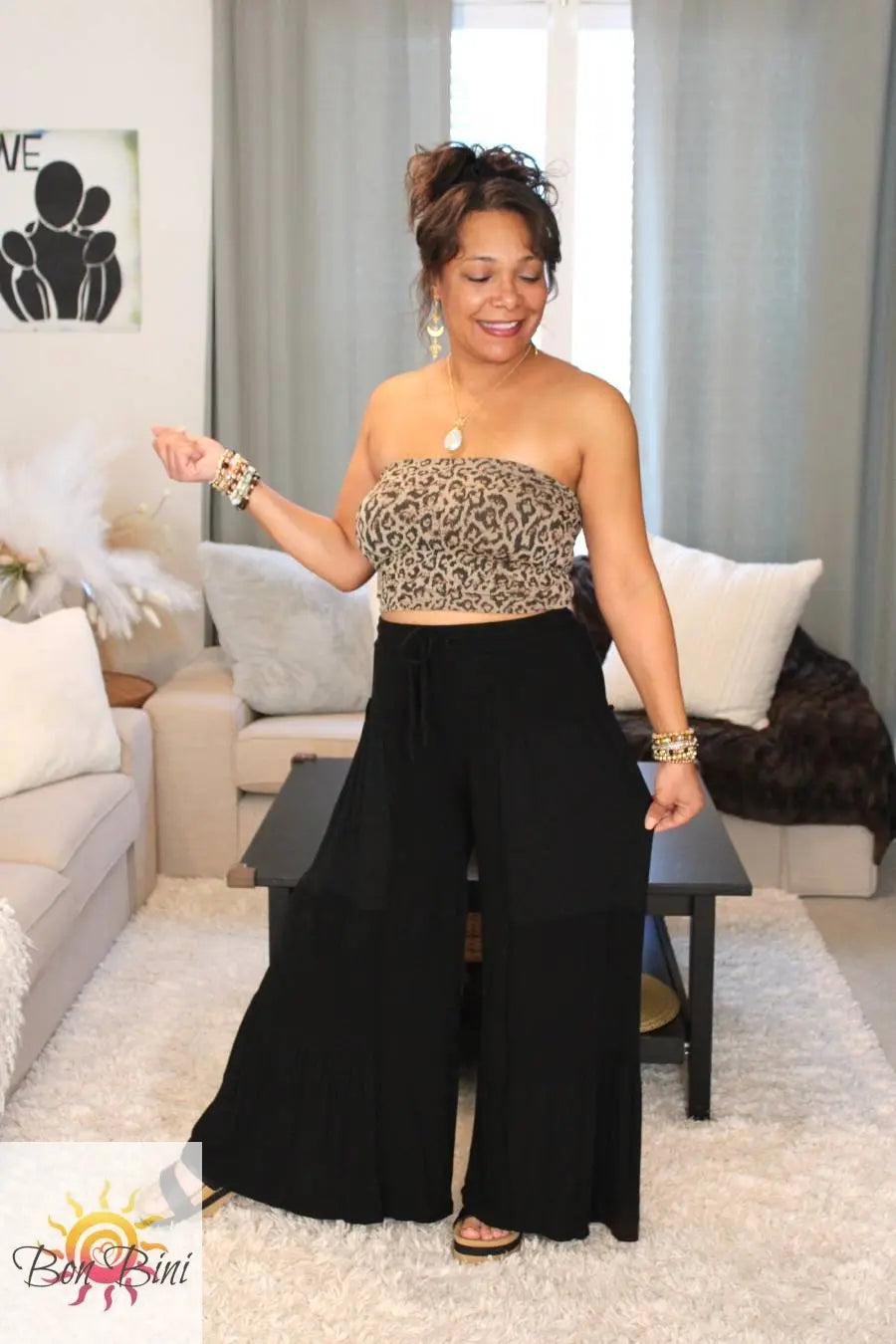 Feeling Fierce Leopard Tube Top