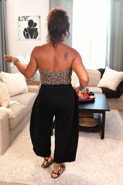 Feeling Fierce Leopard Tube Top